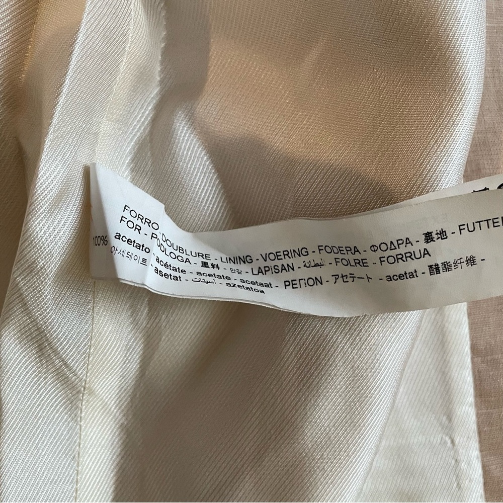 Zara Light Tan Buttoned Vest - Picture 7 of 7